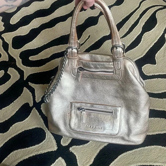 Mazzini Rose Gold Leather Bag ✨ - Picture 8 of 9